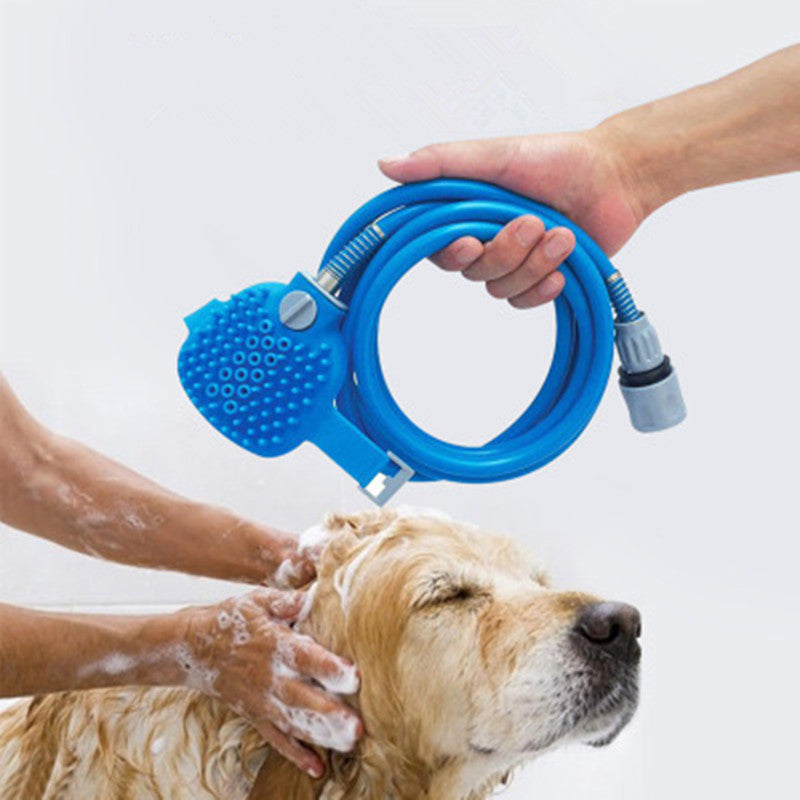 New Pet Bathing Tool Comfortable Massager Shower Tool Cleaning Washing Bath Sprayers Dog Brush Pet Supplies 5 Zimivas