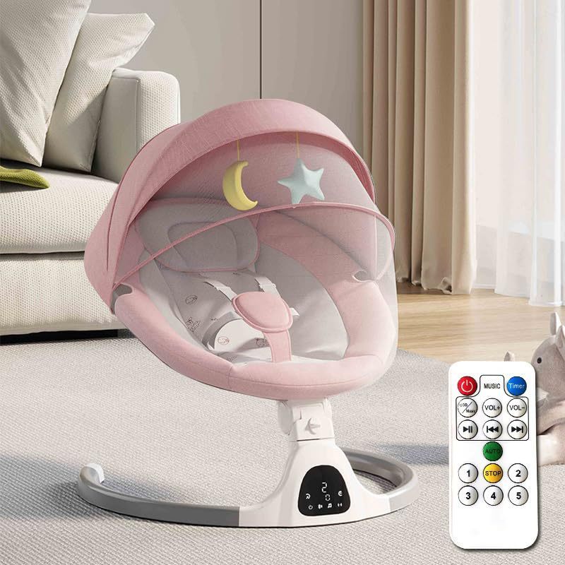 Baby Electric Smart Rocking Chair Coax Sleeping Multifunctional Cradle 0 null