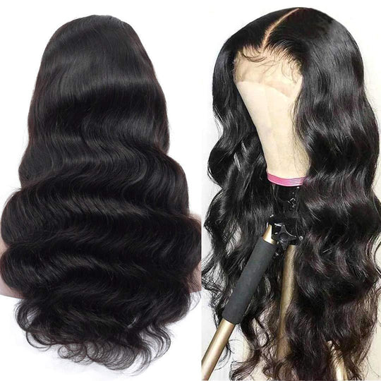 Natural Wig Real Hair Before Lace Black 0 null