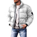 Coat Stand-up Collar Downcotton-padded Jacket Thickened Men's Cotton Jacket men clothing Zimivas