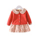 Baby Girl Autumn Clothing Suit Red kids & baby Zimivas