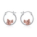 Axolotl Hoop Earrings for Women 925 Sterling Silver Axolotl Jewelry jewelry Zimivas