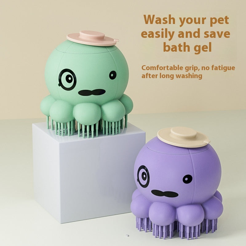 Pets Shower Brush Silicone Bath Massage Comb Pet Products 0 null