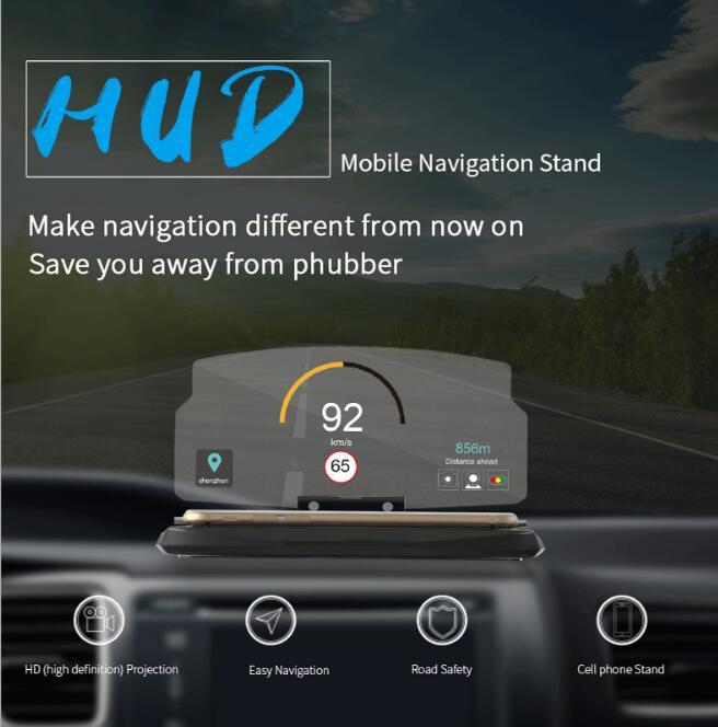 Smartphone Driver Heads Up Display car accessorise Zimivas