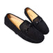 Peas shoes breathable hollow casual shoes Black cutout shoes Zimivas