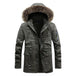 Men's winter cotton clothing Coats & Jackets Green Men Clothing Zimivas