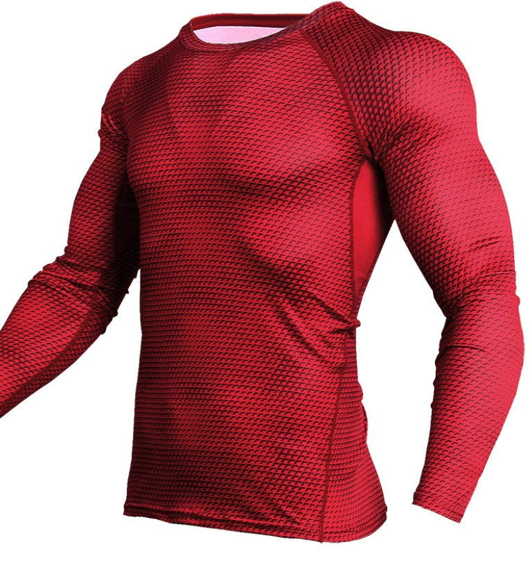 Compression Shirt Men Gym Running Shirt Quick Dry Breathable Fitness Sport Shirt Sportswear Training Sport Tight Rashguard Male 0 null