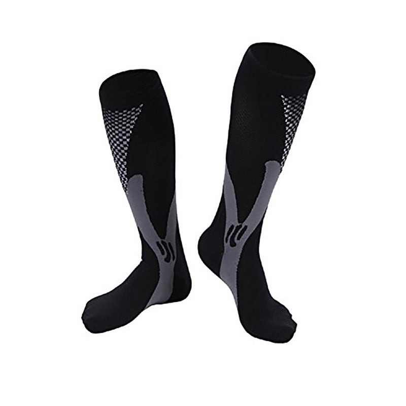 New Stretch Sports Pressure Men's And Women's Riding Soccer Socks 0 null