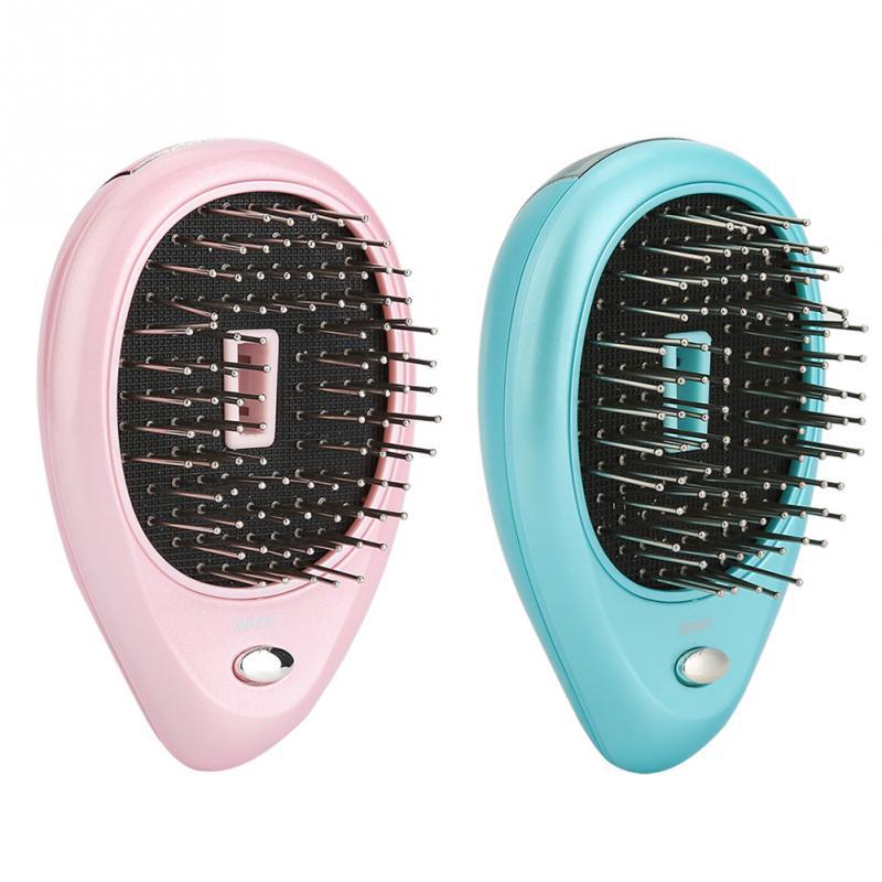 Electric Sound Wave Vibration Magnetic Massage Comb Portable Negative Ion Hair Comb 0 null