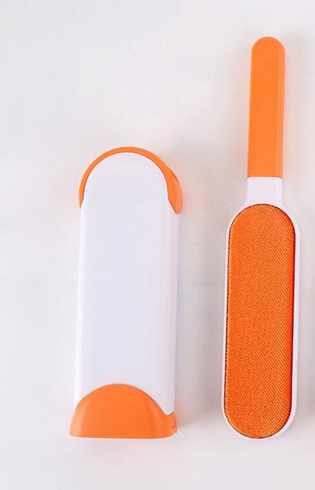 Cat Dog Hair Removal Comb Sofa Sticky Hair Brush Orange 0 Zimivas