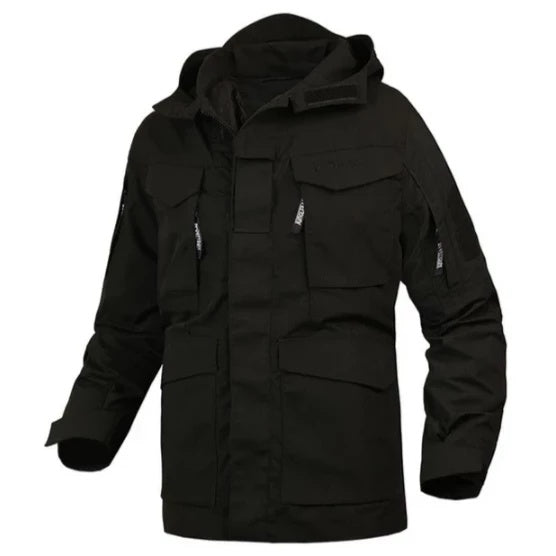 MEN TACTICAL JACKET Black Men Clothing Zimivas