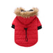 Winter clothing for pets Red 0 null