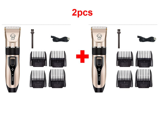 Dog Shaver Pet Teddy Cat Shaving Dog Hair Professional Hair Clipper Style A 2pcs 0 Zimivas