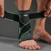 Sports Compression Ankle Protection Yoga Protector Green 0 null