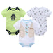 3 pics New short sleeve baby clothes Combo 4 0 Zimivas