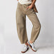 Fashion Loose Wide-leg Pants Summer Sports Straight Trousers Women's Clothing Khaki 4 null