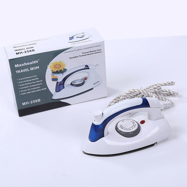 Folding travel home steam iron hand-held mini electric iron small portable ironing ironing machine 0 null