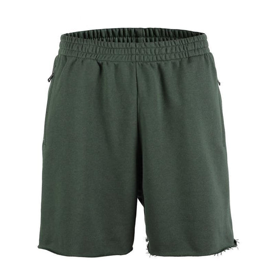 High-quality cotton terry material tide brand fog casual men shorts Green Men Clothing Zimivas