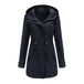 New Cotton Anorak Women's Spring And Autumn Coat Navy Blue 0 null