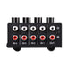 Four-channel passive mixer Black audio mixer Zimivas