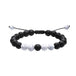 Tiger Eye Couple Bracelets Matte Black Agate Beads Bracelet G 0 null