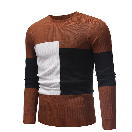 Fashion bottoming round neck Amazon men's sweater sweater 0 null