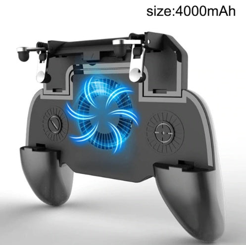 Universele Mobilephone Game Controller Mute Koelventilator Radiator Controller Handvat voor Smartphone 4000aMh gaming Zimivas