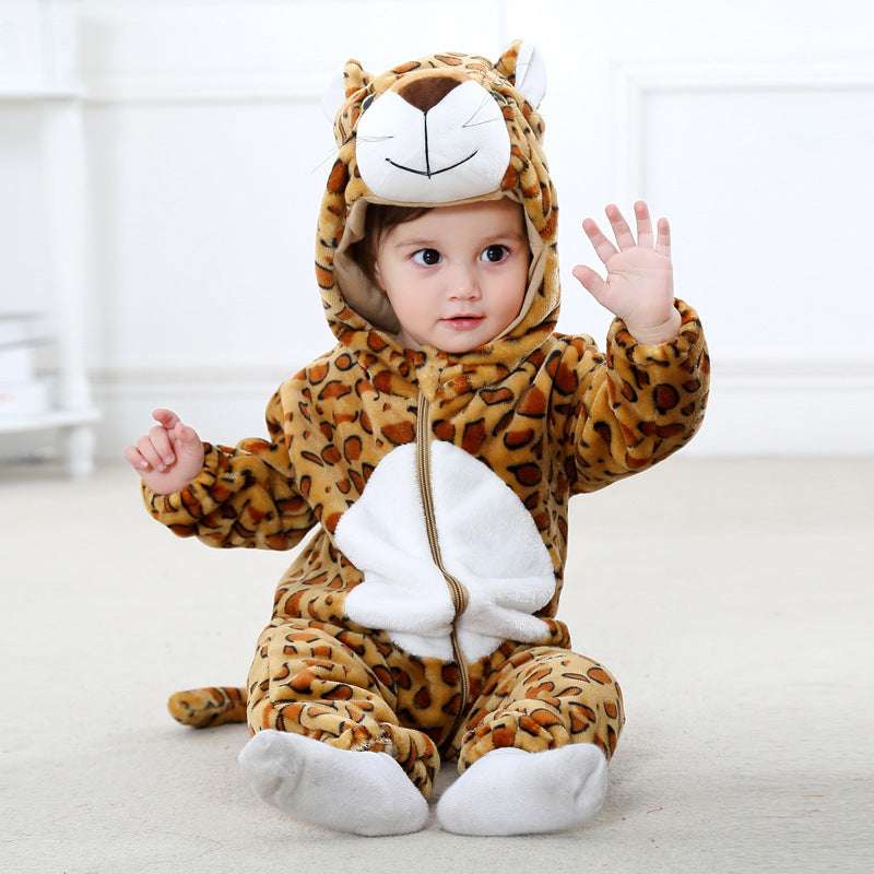 Baby Rompers Winter Autumn Clothes Leopard 0 Zimivas