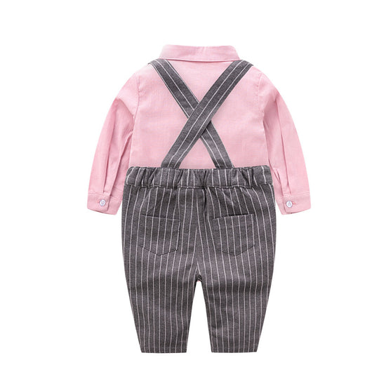 Autumn male baby clothes baby gentleman suit 0 Zimivas