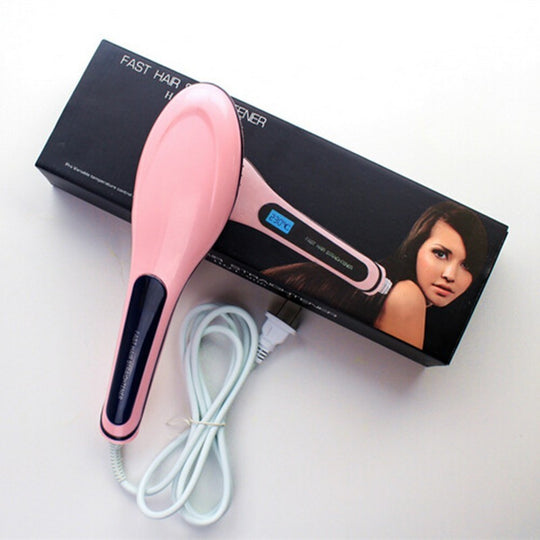 Paddle Brush Hair Straightener 0 null