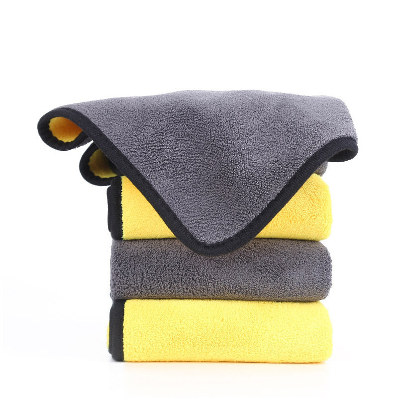 Pet Absorbent Towel Multi-size High Quality Pet Bath Towel L Yellow pet supplies Zimivas