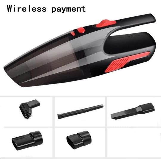 Handheld High-Power Vacuum Cleaner For Small Cars Black wireless Home, Garden & Furniture Zimivas