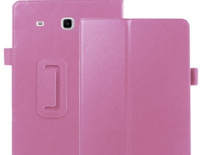 Samsung T560 flat leather protective case Pink Computer & office Zimivas