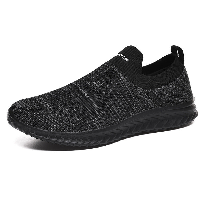 Breathable Couple Sports Shoes Casual Shoes Black grey 0 null