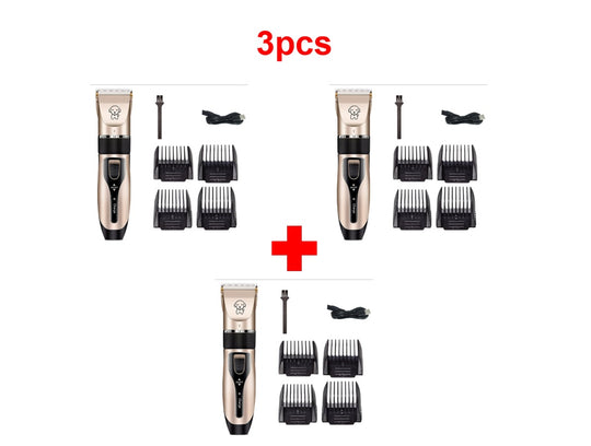 Dog Shaver Pet Teddy Cat Shaving Dog Hair Professional Hair Clipper Style A 3pcs 0 Zimivas