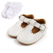 Luxury Soft Leather Baby Princess Shoes Newborn White 0 null