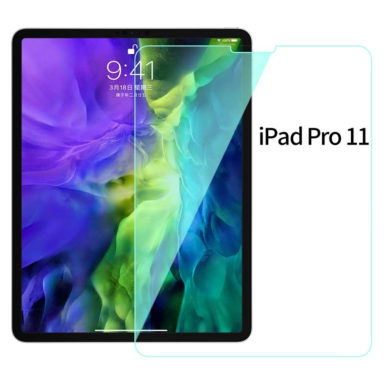 Compatible with Apple, IPad Tempered Full Screen Green Light Eye Protection HD Film ipad pro 11inch Computer & office Zimivas