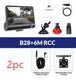 1080P High-definition Three-record Driving Recorder B28+6M RCC NO SD CARD 2pc automobiles Zimivas