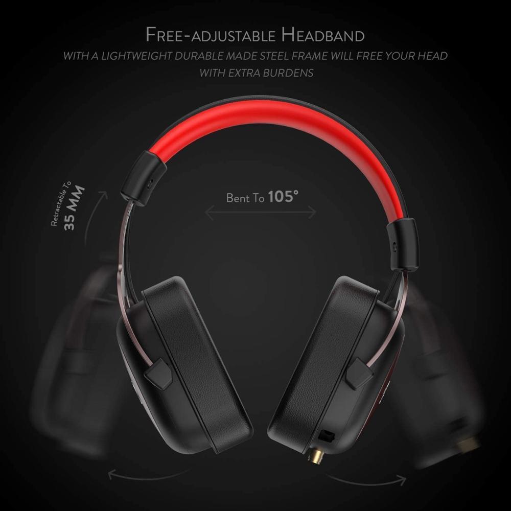 Redragon H510 Head-mounted 7.1-Channel Gaming Computer Gaming Headset Eats Chicken Earphones To Listen To The Sound Position 0 Zimivas