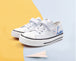 Children's Shoes Korean Style Single Shoes Boys And Girls Breathable And Waterproof White Shoes White Sports Shoes Student Shoes Bailan 0 null