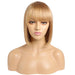 European and American Wig Medium Length Straight Hair 0 null