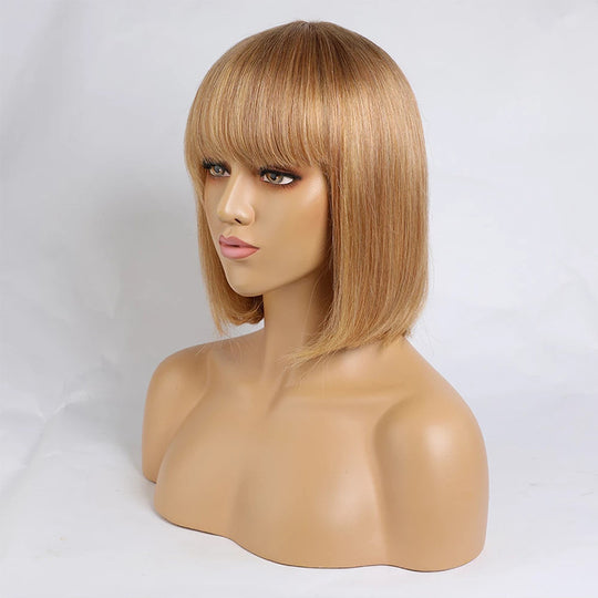 European and American Wig Medium Length Straight Hair 0 null