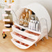 Net Celebrity Creative Cosmetics Drawer Type Desktop Dustproof Lipstick Mask Dressing Table Skin Care Product Rack 0 null