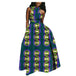 Hot-Selling African Ethnic Cotton Batik Plus Size Dress B Women Clothing Zimivas