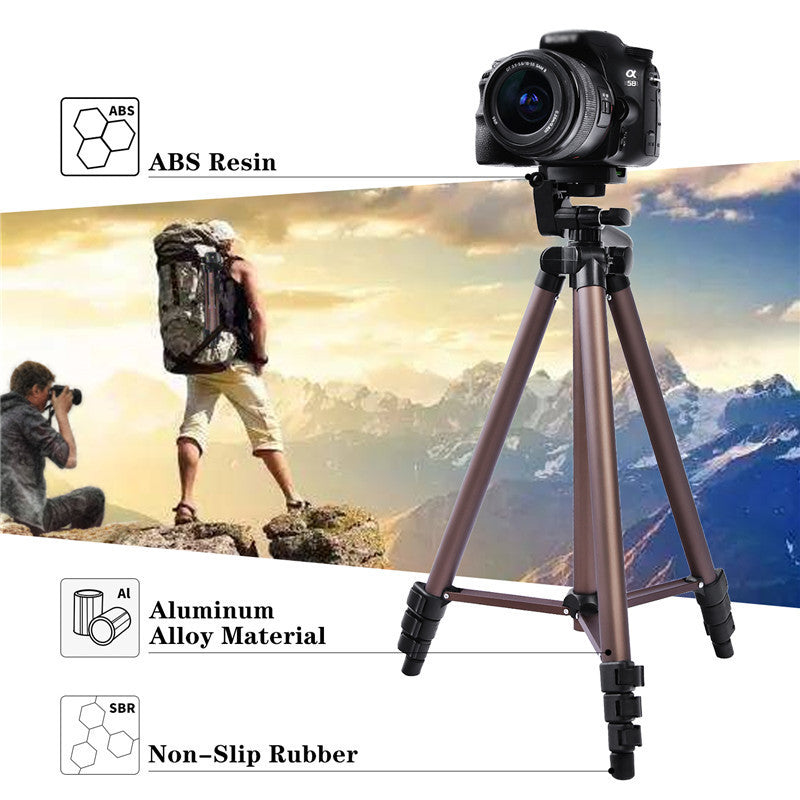 Compatible with Apple, Camera Slr Tripod 1.3M Mobile Bluetooth Live Broadcast Stand Portable Outdoor Tripod 0 null