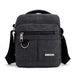 Canvas Bag Men'S Bags Shoulder Messenger Bag Retro Casual Bag Sports Back Bag Men'S Bag Small black Bags Zimivas