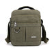 Canvas Bag Men'S Bags Shoulder Messenger Bag Retro Casual Bag Sports Back Bag Men'S Bag Small board army green Bags Zimivas