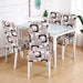 Chair Cover Hotel Chair Package Chair Cover One-Piece Elastic Chair Cover Office Computer Seat Cover 2style 4PCS 0 null