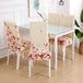 Chair Cover Hotel Chair Package Chair Cover One-Piece Elastic Chair Cover Office Computer Seat Cover 7style 4PCS 0 null