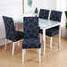 Chair Cover Hotel Chair Package Chair Cover One-Piece Elastic Chair Cover Office Computer Seat Cover 8style 4PCS 0 null